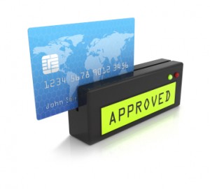 Credit card approved